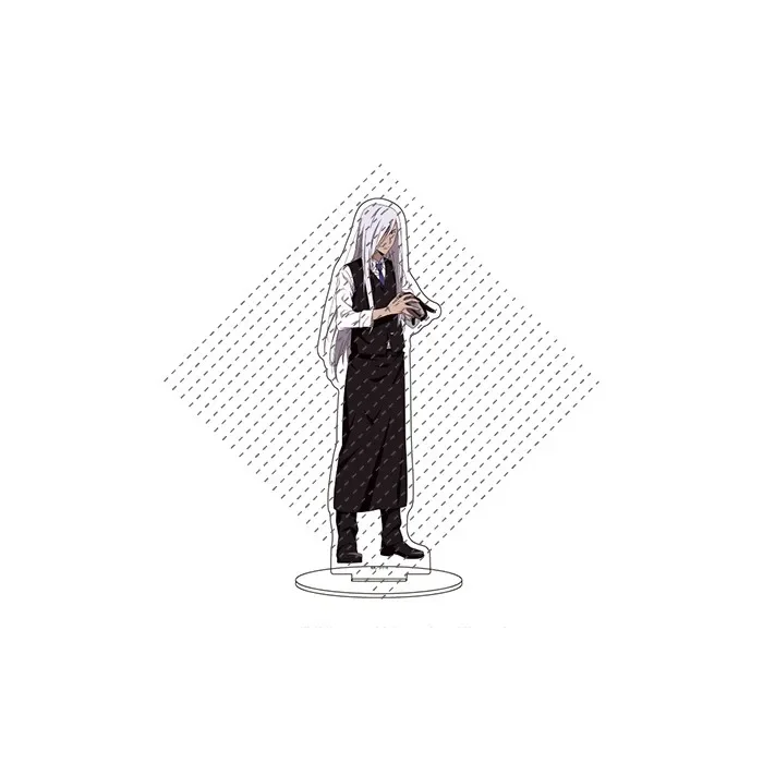 Gioco Superbi Squalo Belphegor supporto acrilico figura bambola Anime portachiavi portachiavi ciondolo per regalo