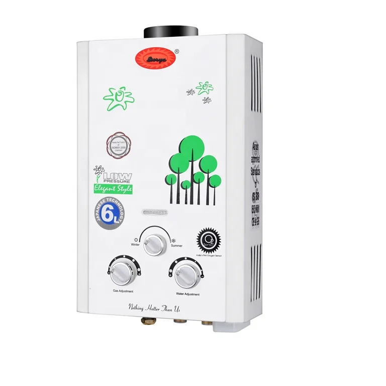 Manufacturer Hot Sell Item Instant Tankless Type 6/7/8/10/12 Liter Instant Battery Ignition LPG Gas Geyser Water Heater