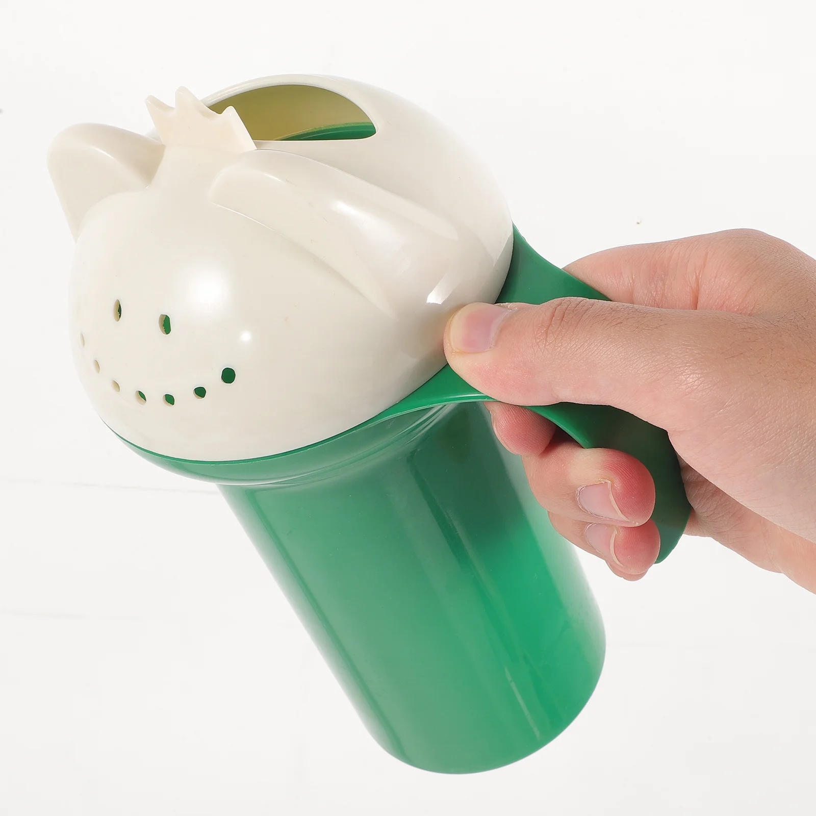 Cuillère à eau de bain pour bébé, shampoing, tasse de rinçage, forme de dessin animé vert, lavage des cheveux, cuillère de douche, protection des yeux de bébé, garçons et filles