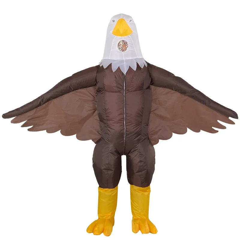 Inflatable Cosplay Costumes Mascot Eagle Full Suit Costume Adult Cartoon Character Outfit Suit Fancy Dress for Party Carnival