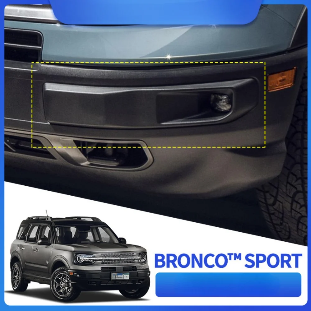 

Front Fog Lamps Protectors for 2021Ford Bronco Sport Corner TPE Guards Front Bumper Accessories