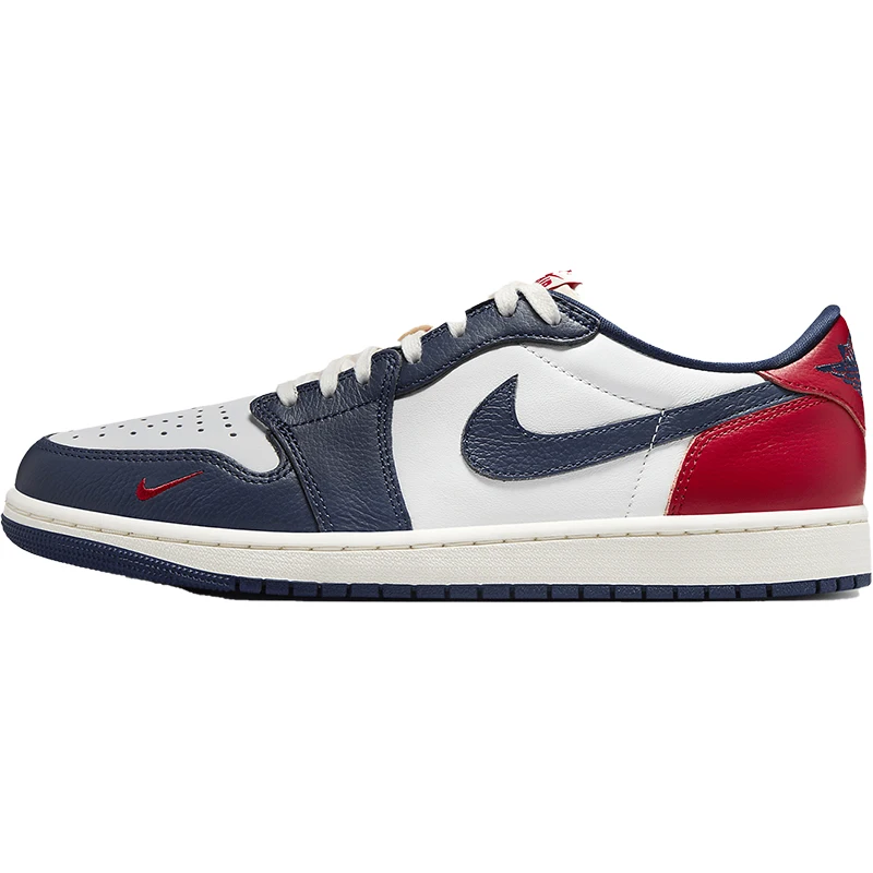 Nike Genuine Autumn New Men's Low-top Classic Patchwork Basketball Shoes HQ2993-100