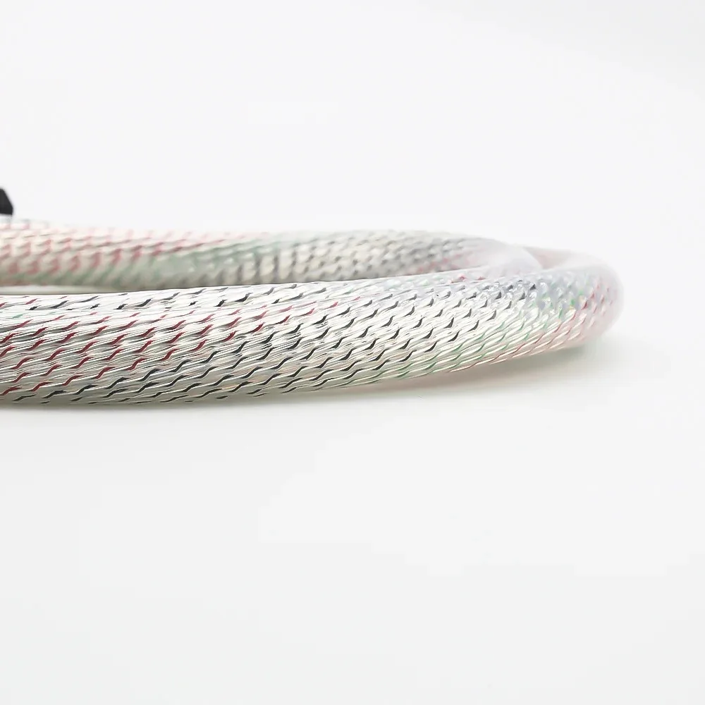 15 núcleos Nordost Valhalla OFC cobre 7N plateado Cable de alimentación de la UE cable de alimentación con enchufe de alimentación de fibra de carbono red de alta fidelidad