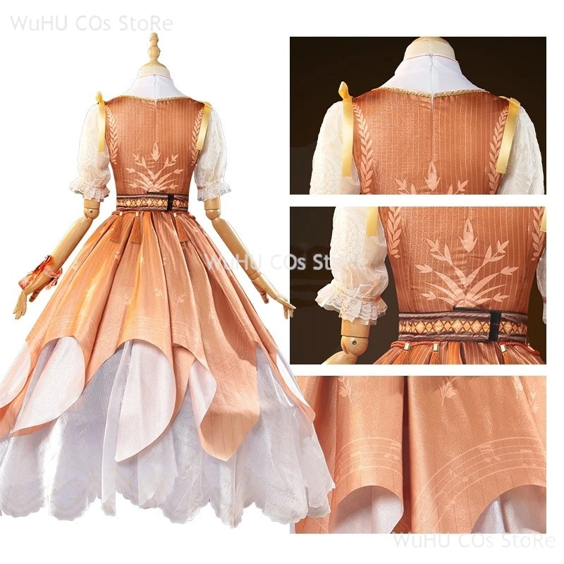 فستان نيكي الذهبي جارلاند لعبة إنفينيتي نيكي أزياء تنكرية شعر مستعار أشقر لوليتا بدلة Kawaii الزي لطيف المرأة الهالوين لعب الأدوار