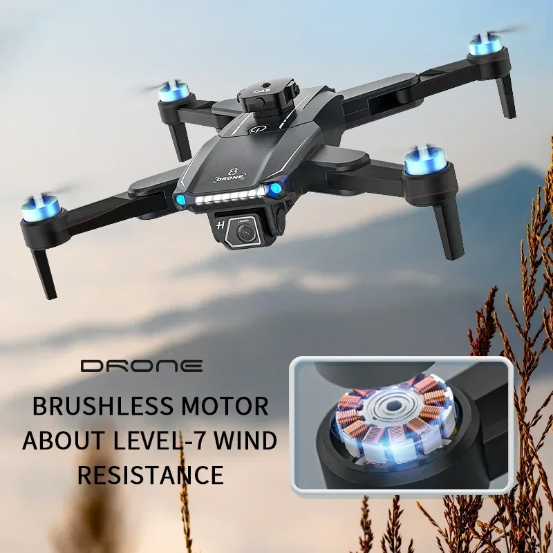 New JJRC X33 Mini Drone HD Dual Camera GPS Obstacle Avoidance Optical Flow Positioning Brushless Foldable RC Quadcopter Dron Toy