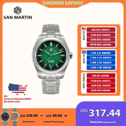 San Martin Original GADA 36/39/42mm JianZhan Dial Men Watch Miyota 9015 Self-Wind BGW-X1 10Bar Sapphire Reloj SN0144GS/X/L-3/4