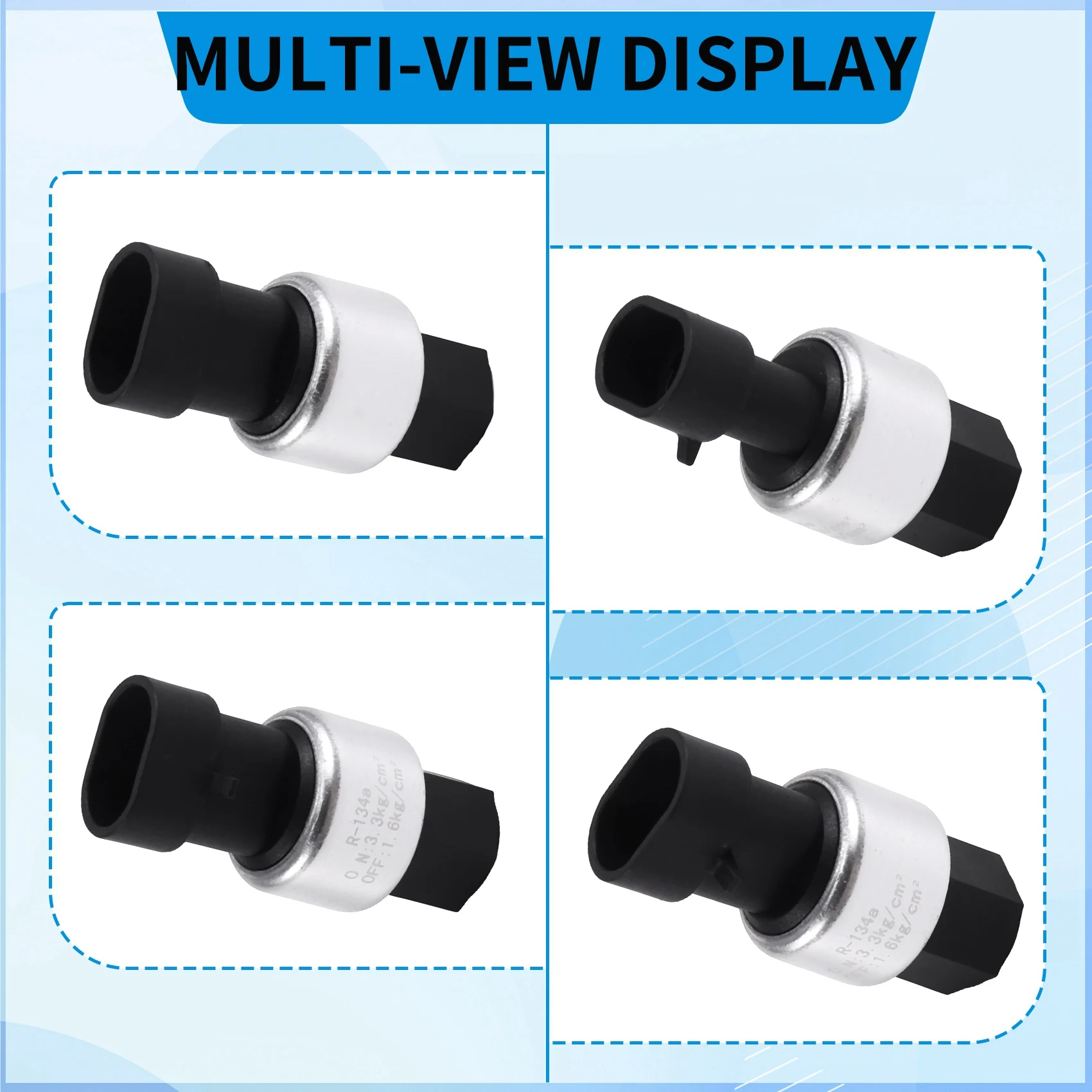 RIRI 15-50618 مفتاح ركوب الدراجات لتكييف الهواء لأداء السيارة الأمثل