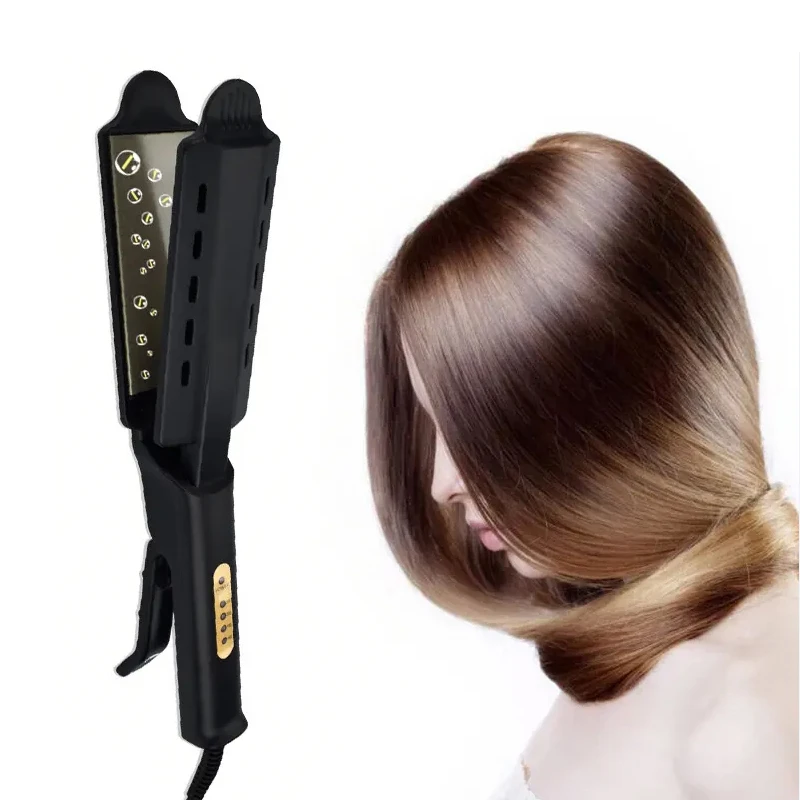 Hair Straightener PTC Heating 4 Temperature Grades Hair Irons Flat Dry/Wet Daul-use Hair Curler