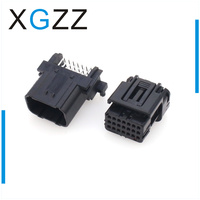 DJ7211Y-0.6-21 Automotive Connector Black 21 Hole Domestic 6189-7108/W025-21FAY-B