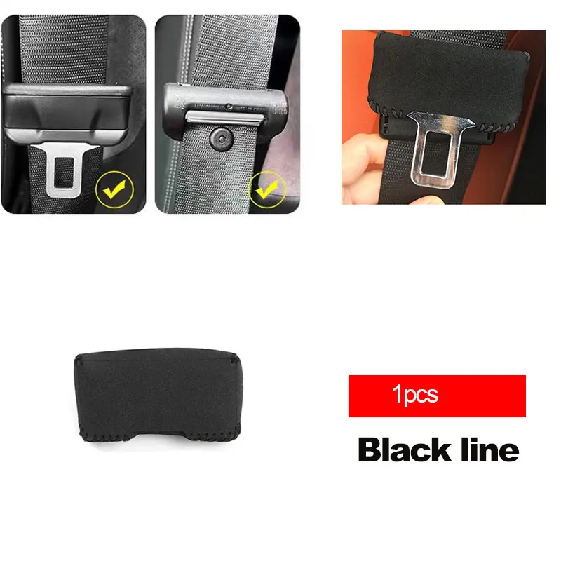 car accsesories For bmw tesla audi mercedes benz volkswagen ford peugeot kia mazda honda peugeot toyota Seat belt buckle sleeve