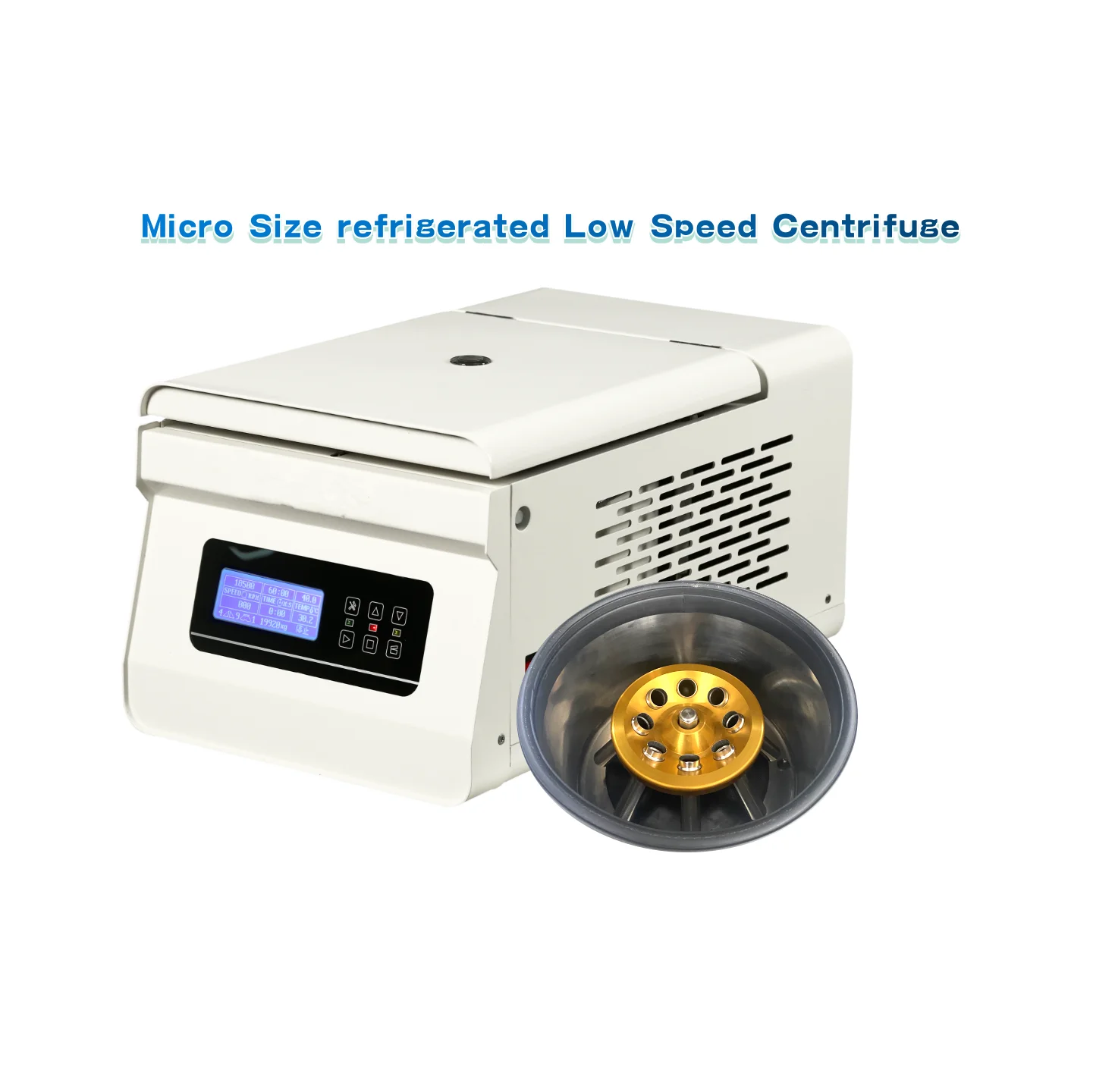 tabletype Micro Small Size Low speed 4500rpm 8x10/15ml angle rotor refrigerated centrifuge