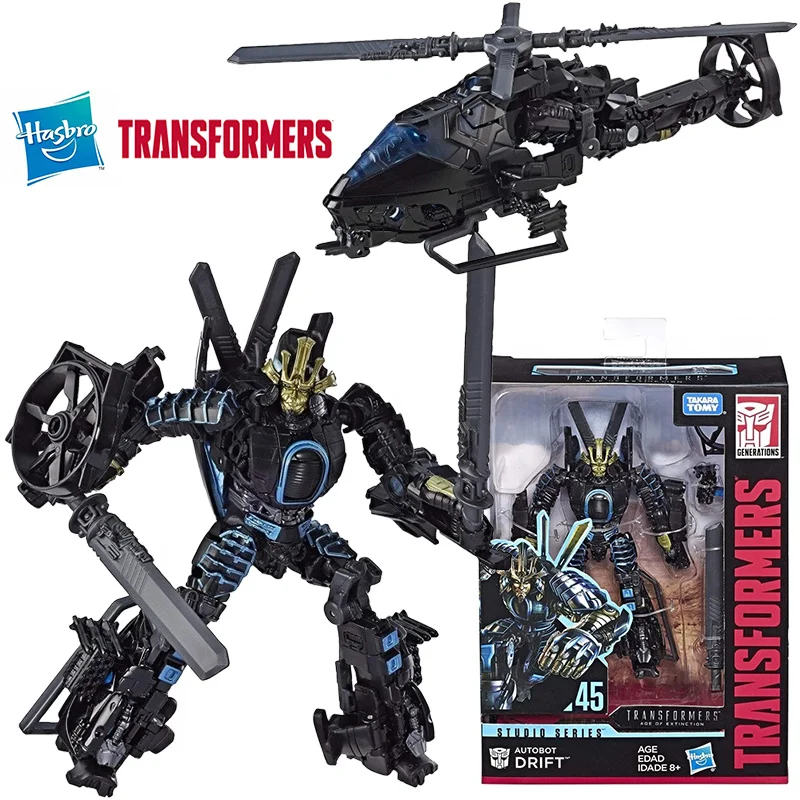 

Hasbro Transformers Studio Series SS45 Autobot Drift 12 см Deluxe Class аниме оригинальная фигурка модель игрушка подарочная коллекция