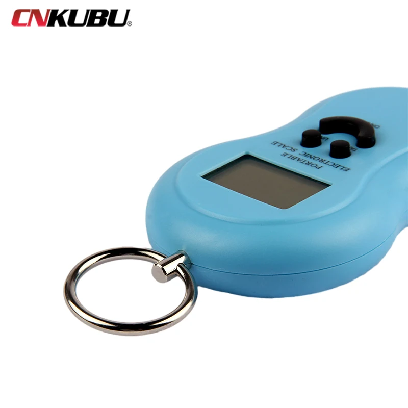 1pcs 50Kg /10g LCD Digital Scales Portable Hanging Scale BackLight Fishing Pocket Electronic Weight Scale Luggage Mini Scale