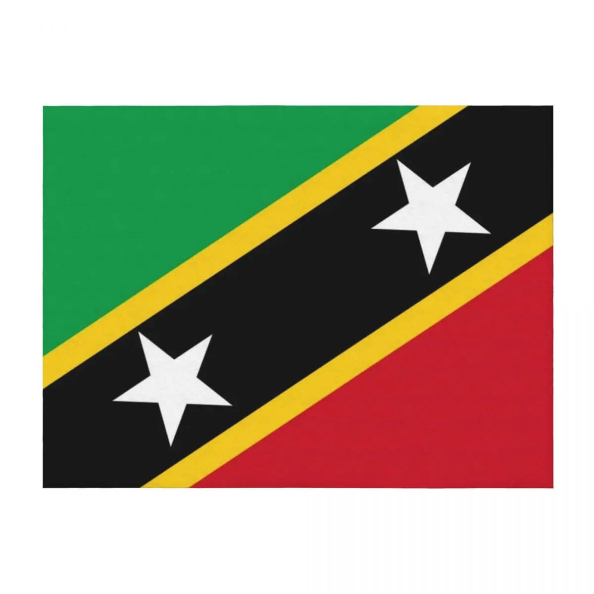 

ST. KITTS Throw Blanket Bed Sofas Plush Tourist Blankets