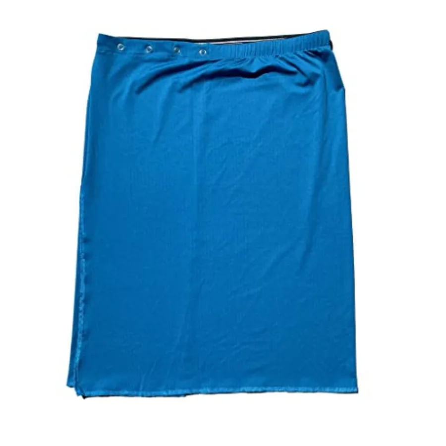 

Bathing Cover Up for Elderly Senior Disabled Men Lightweight Quick Drying Non Slip Fabric Secure Adjustable Fit Provides Privac