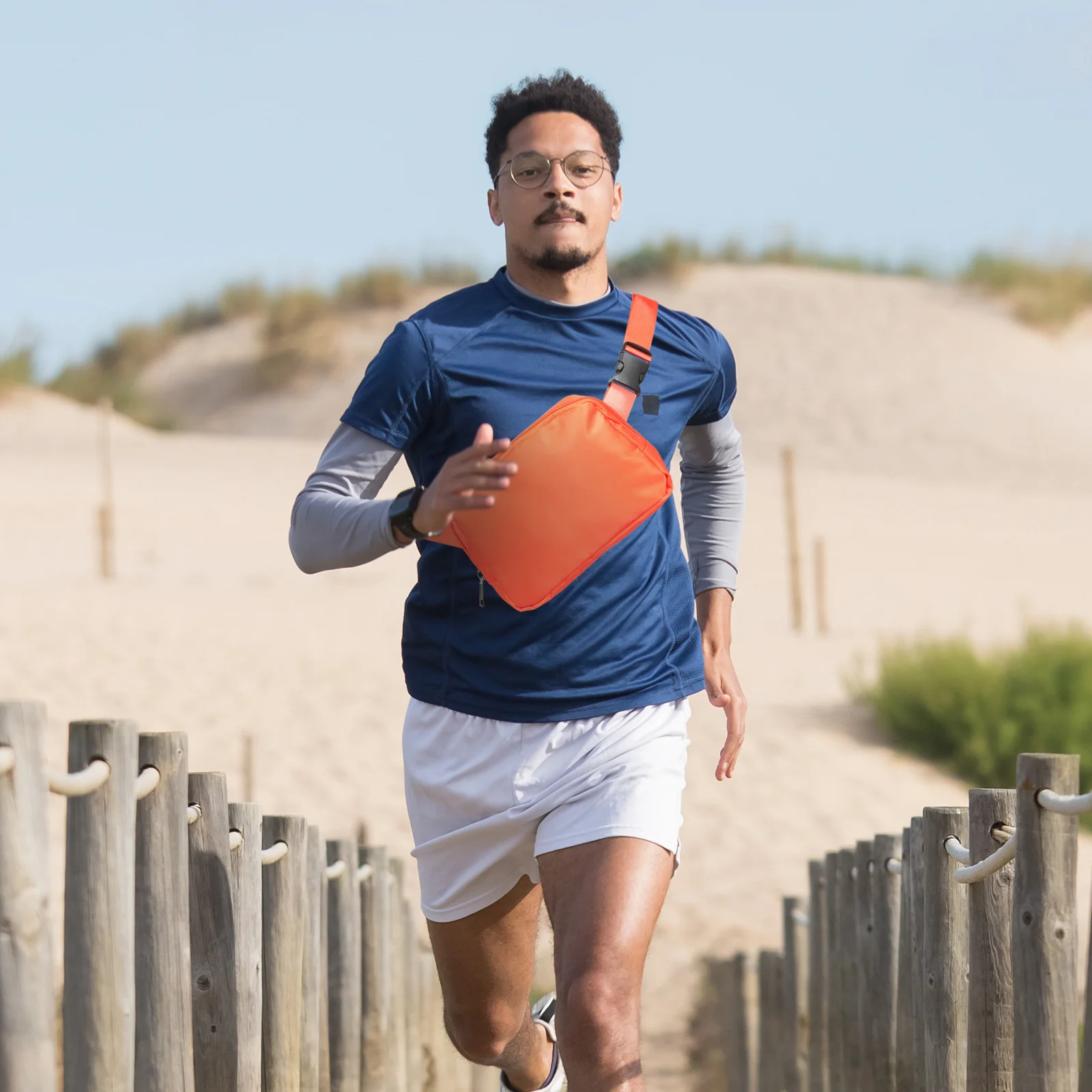 Wear-Resistant Waterproof Fanny Pack Multifunctional Waist Bag for Sports Travel Outdoors Chest Pouch Fanny Pack