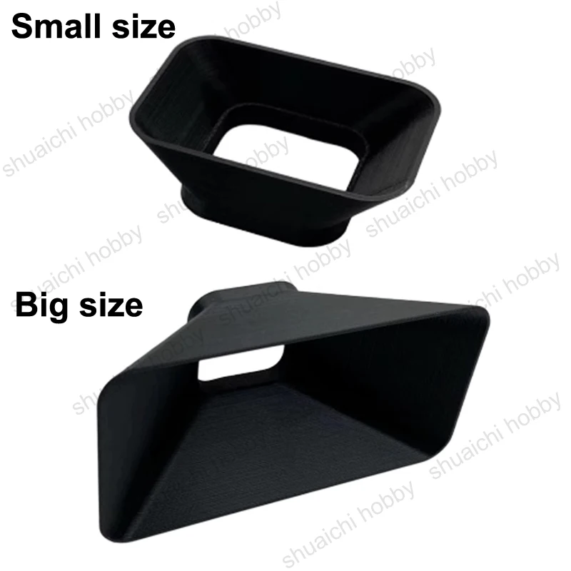 1PCS Action Camera Lens Hood 3D Printed Protective Cover Anti-glare Shield for GoPro Hero 11/10/9 Black Linear Mode Shooting