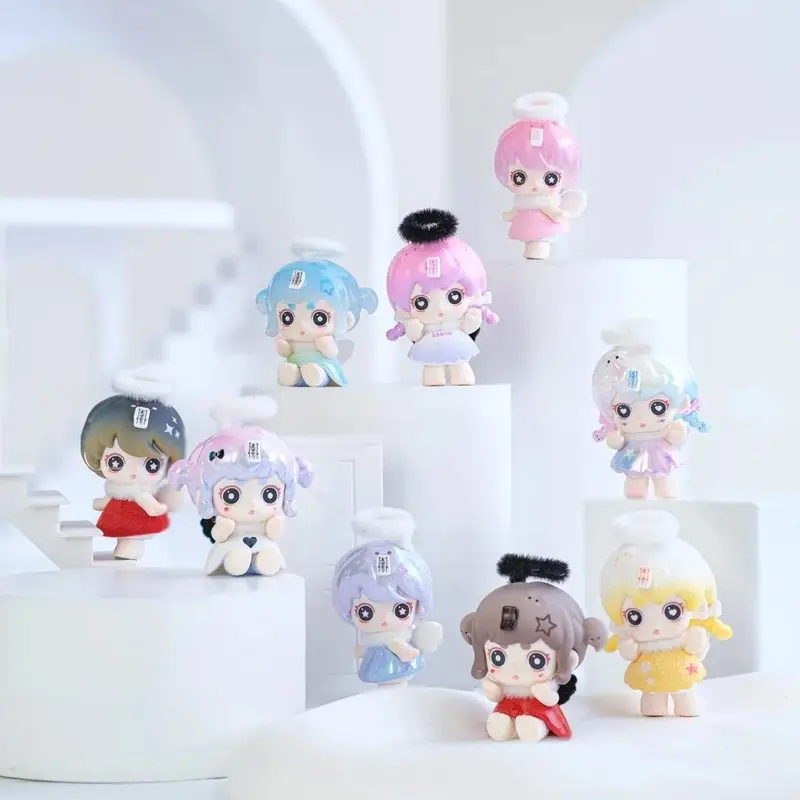 

new Ghost Keeno Blind Box Blind Bag Little Angel Cute Collectible Figurine Desktop Ornament For Adult Women Trendy Toy gift