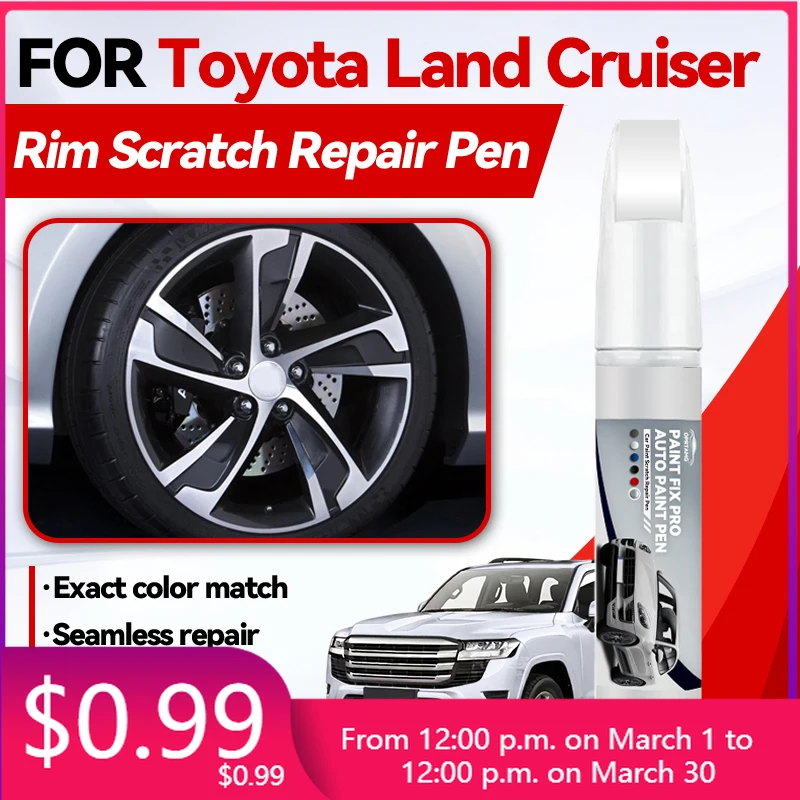 

Car Accessories Car Paint Repair Pen For 1951-2025 Toyota Land Cruiser Paint Scratch Repair Accessories Black 202 Blue
