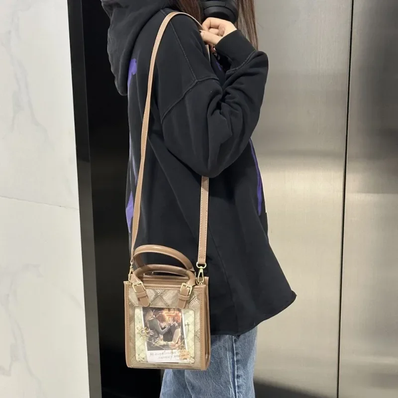 2024 Ita Bag New Popular Trendy Shoulder Bags for Women Spring Summer Transparent Corssbody Bag Display Handbag Bolsas Mujer