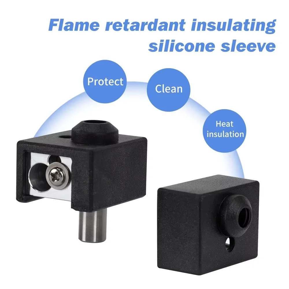 CREALITY High Temperature Pro Heating Block Kit Disesuaikan untuk Ender-3 S1 Smart Pro Printer Dilengkapi dengan Sprite Extruder