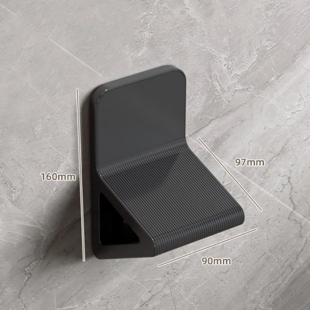 

Convenient Polish Shoes Pedal No-drill Bathroom Foot Washing Pedals Wall-mounted Hotel Shower Room Stepping on the Platform