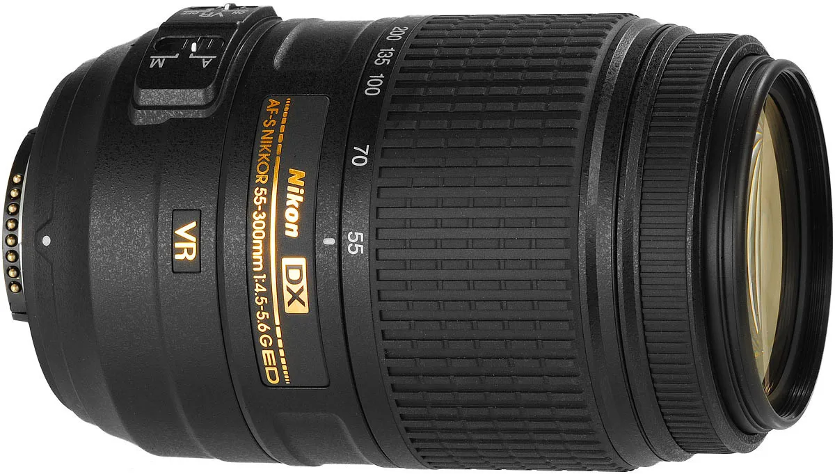 Nikon AF-S DX NIKKOR 55-300mm f/4.5-5.6G ED VR Lens For Nikon SLR Cameras for Nikon-Mount