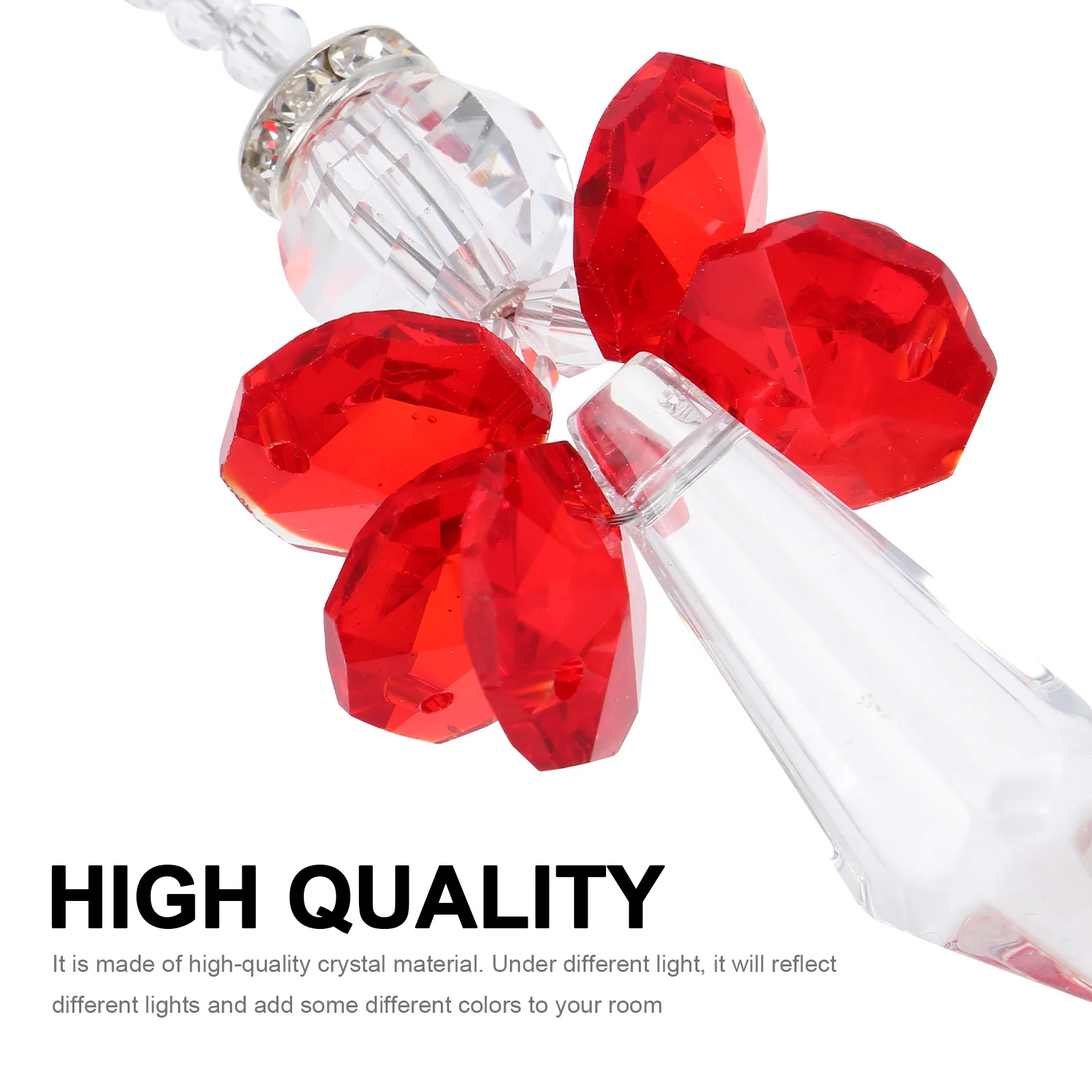 

7 Pcs Decoration Decorative Pendant Garden Decorations Crystal Hanging Ornaments