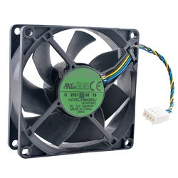FB8025SU AFA73bR 8cm 80mm High Speed Cooling Fan 80x80x25mm DC12V 0.60A 4PIN 4500rpm for Server Chassis CPU