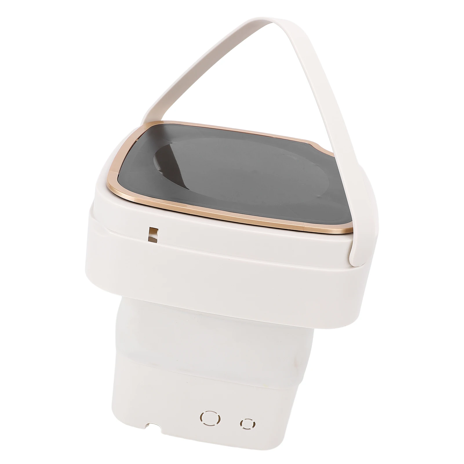 Lavadora portátil de 18L, lavadora plegable de limpieza profunda totalmente automática con manguera de drenaje para apartamento, dormitorio, Hotel