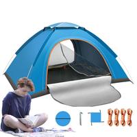 Camping Tent Dome Tent Travel Automatic Camping Tent Windproof 2-3 People Automatic Camping Tent For Camping Adventures