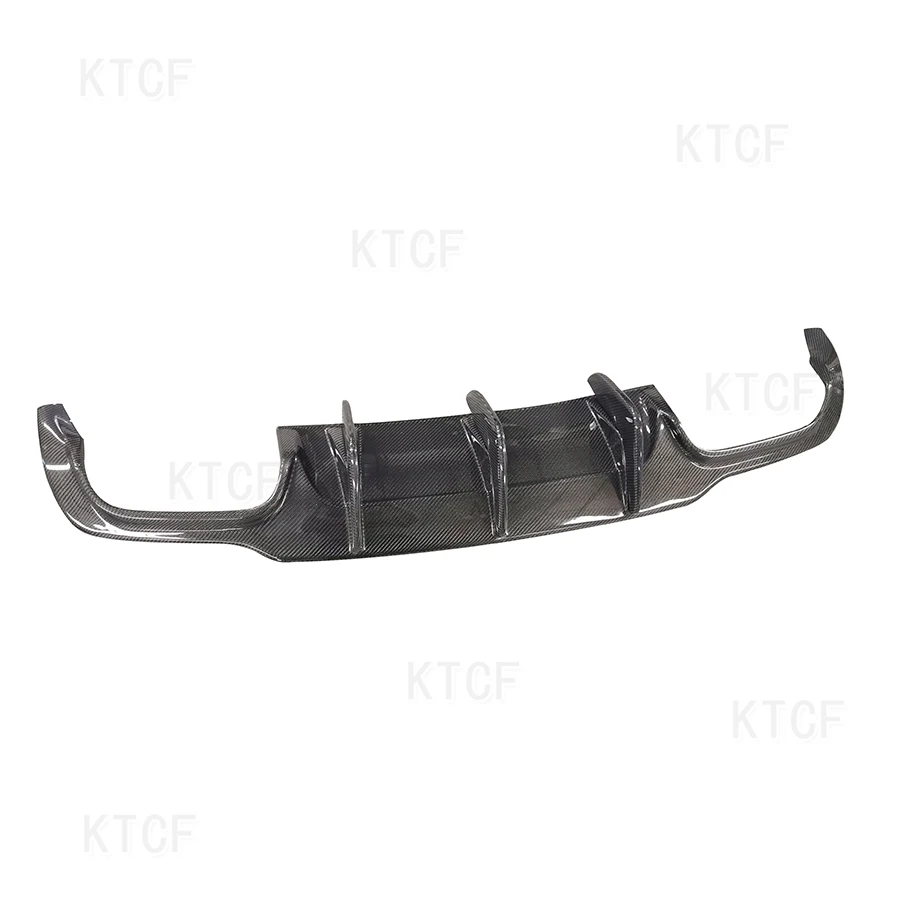 Real Carbon Fiber Car Rear Bumper Diffuser Lip for Mercedes Benz W204 C204 C63 AMG C300 Sport 2012-2014 Rear Diffuser