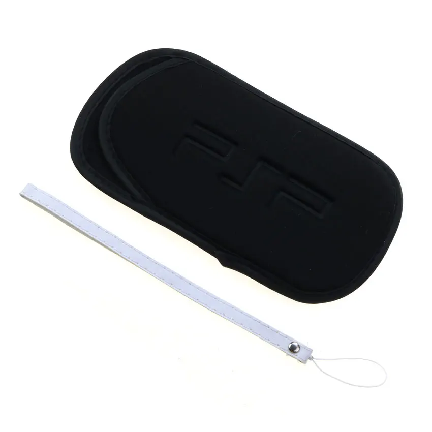 JCD мягкая защитная сумка для хранения экрана чехол с ремешком на запястье для консоли PSP 1000 2000 3000