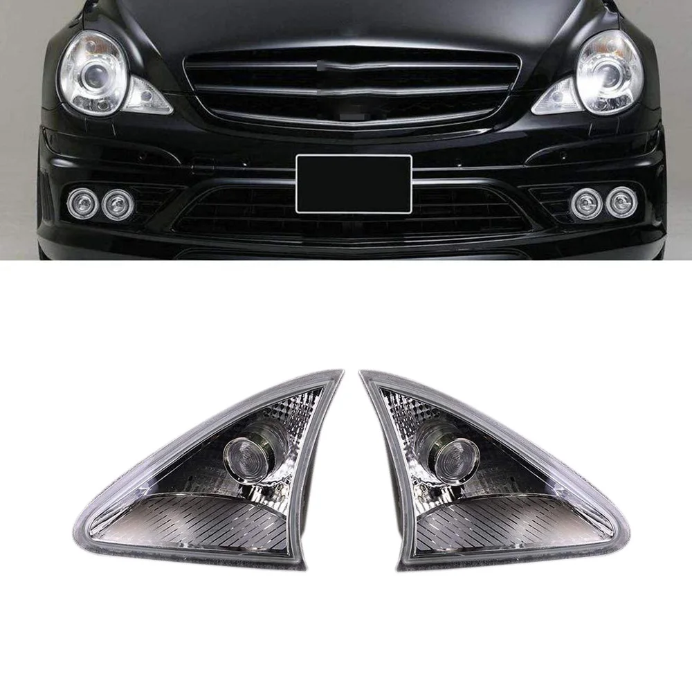 Car LH+RH Position Light Front Parking Lamp for Mercedes Bens W251 R320 R350 R500 R63 2006-2009 A2518200956 A2518201056