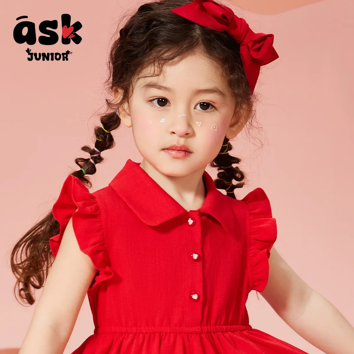 فستان صيفي للأميرة الجميلة بأكمام رفيعة وأكمام من الدانتيل للفتيات الصغيرات #5