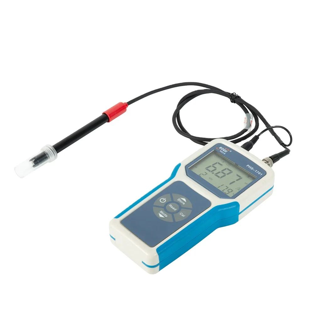 

PHS-1701 Hot-selling Freshwater Aquaculture Automatic Data Storage Portable PH Water Quality Analyzer