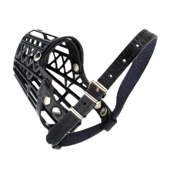 Dog Pet Puppy Muzzle Basket Cage xL