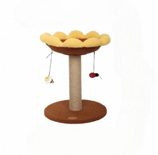 

Sunflower Integrated Cat Climbing Frame Cat Scratching Post Space Capsule Cat Brush Stable Resistant Scratching