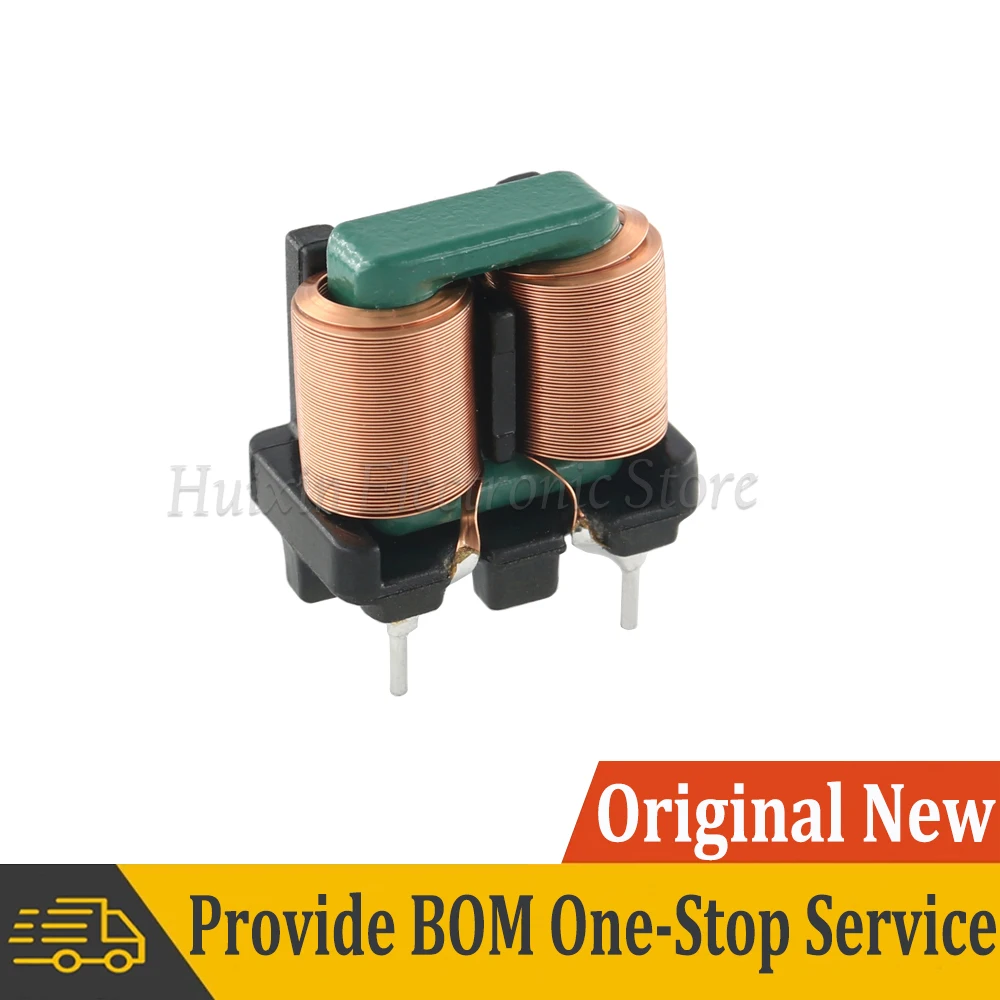 2Pcs Common Mode Inductance Inductor High Current Flat Copper Wire Filter Choke EMI 5mH 10mH 20mH 25mH 28mH