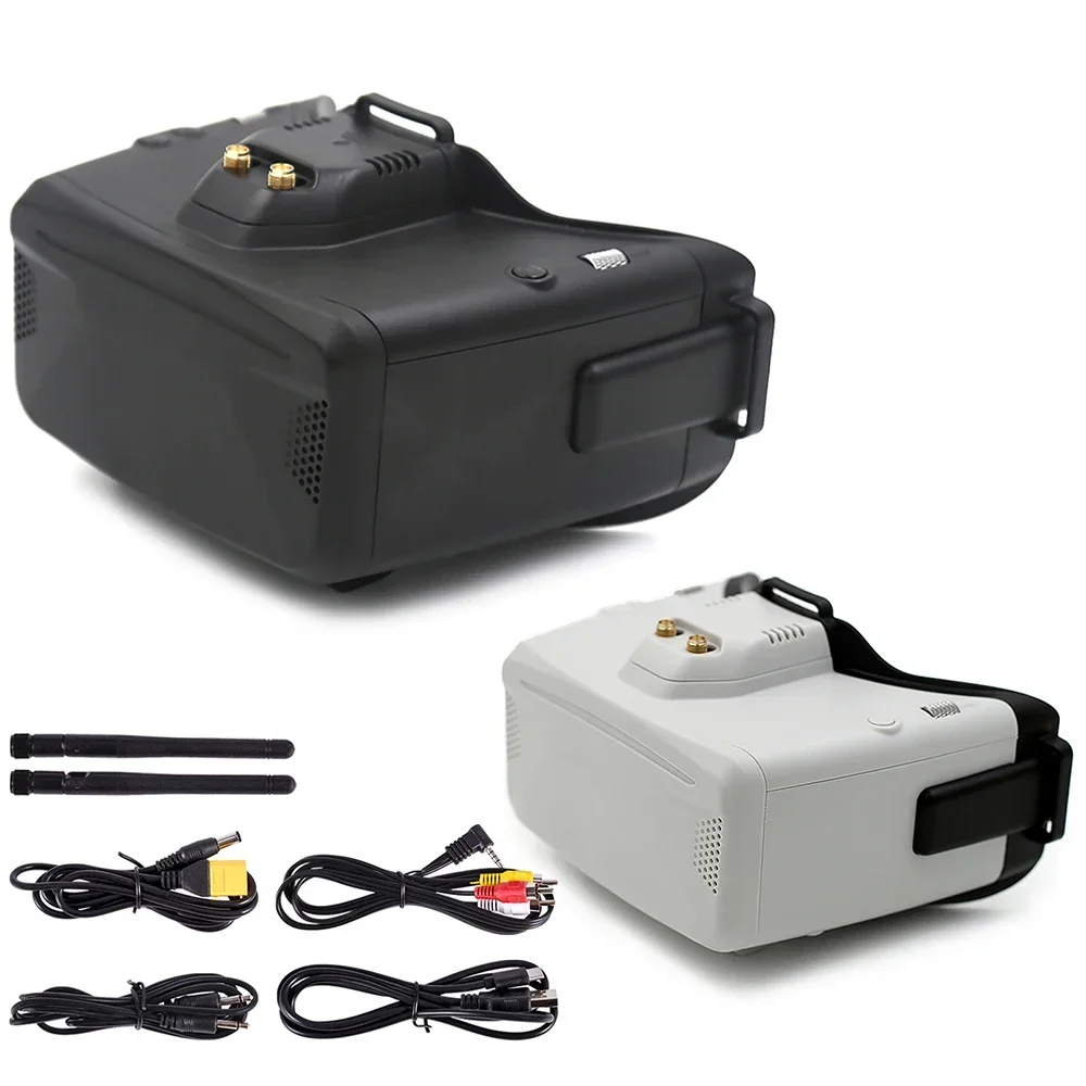 RoRuSSkyzone 5.8G Cobra SD/X V4 FPV Goggles LCD 800X480 Screen 48CH Diversity Receiver Bulit In Head Tracker DVR For FPV Racing