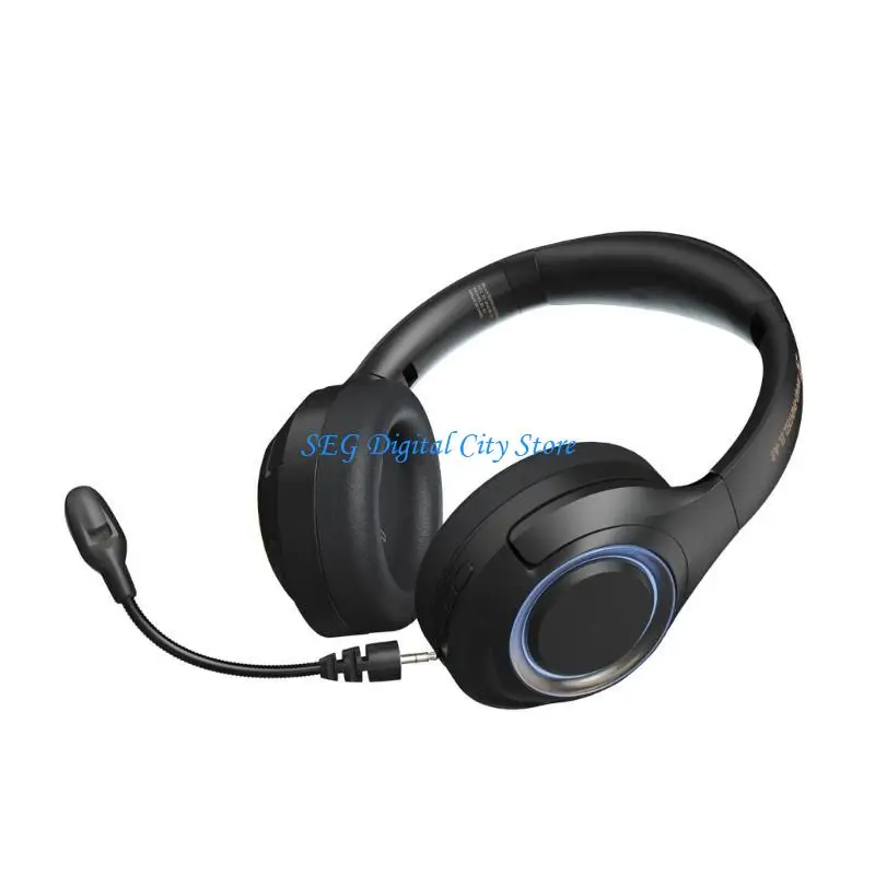 

U75B Wireless Head Mounted Headphones Over Ear Studio Headsets With Microphones for PC