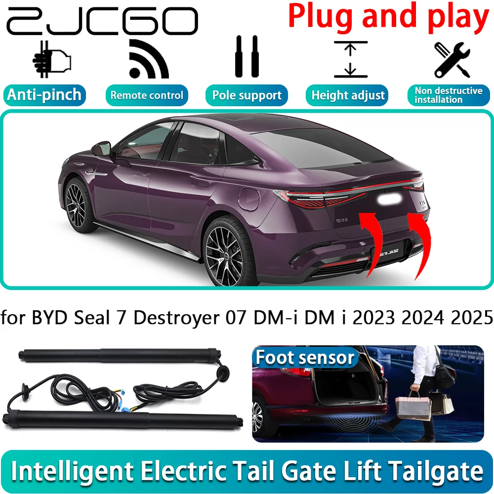 

for BYD Seal 7 Destroyer 07 DM-i DM i 2023 2024 2025 Car OEM Electric Powered Tailgate Power Liftgate Automatic Tailgate System
