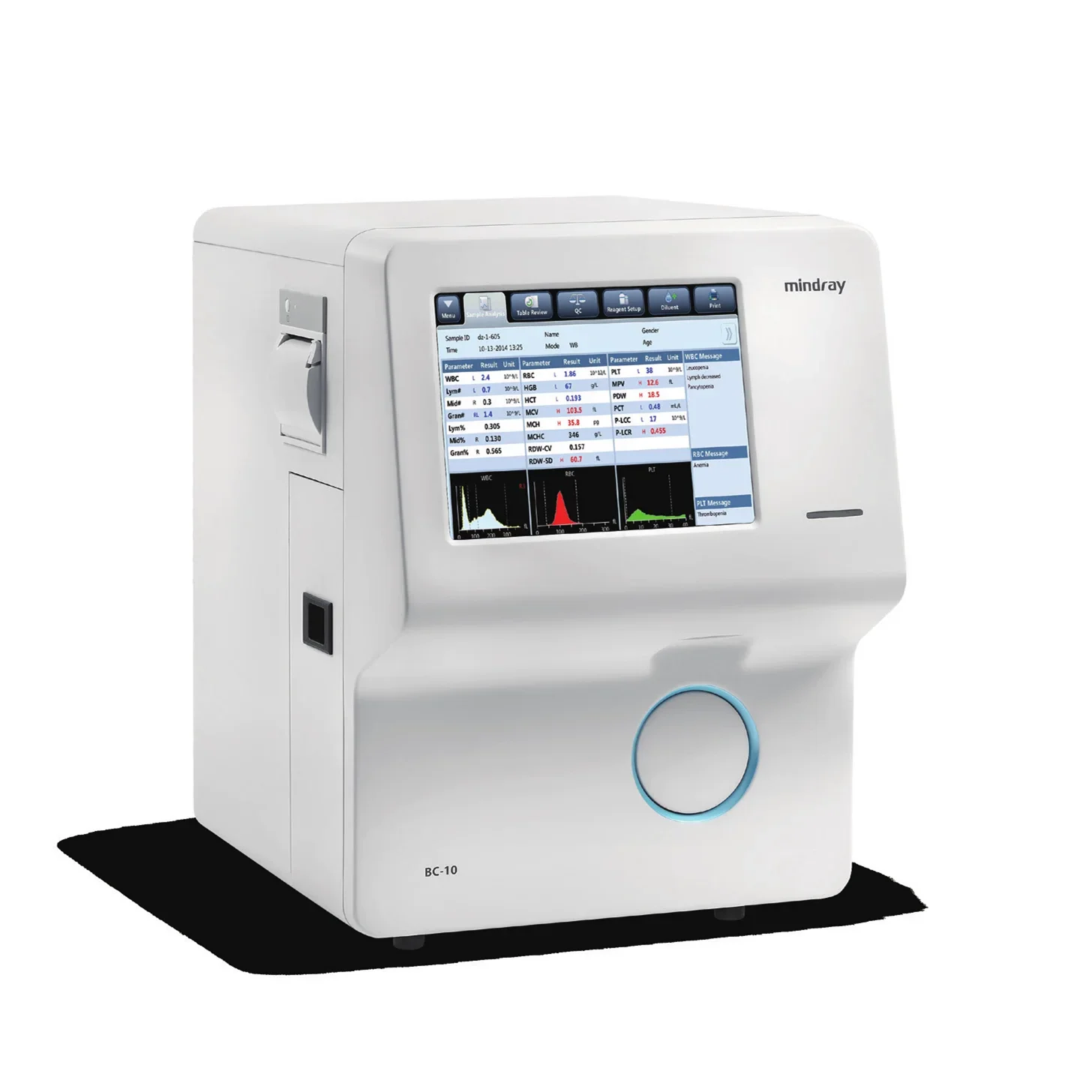 Mindray BC-10 Blood Biochemical Analyzer Blood Test Machine Analyzer