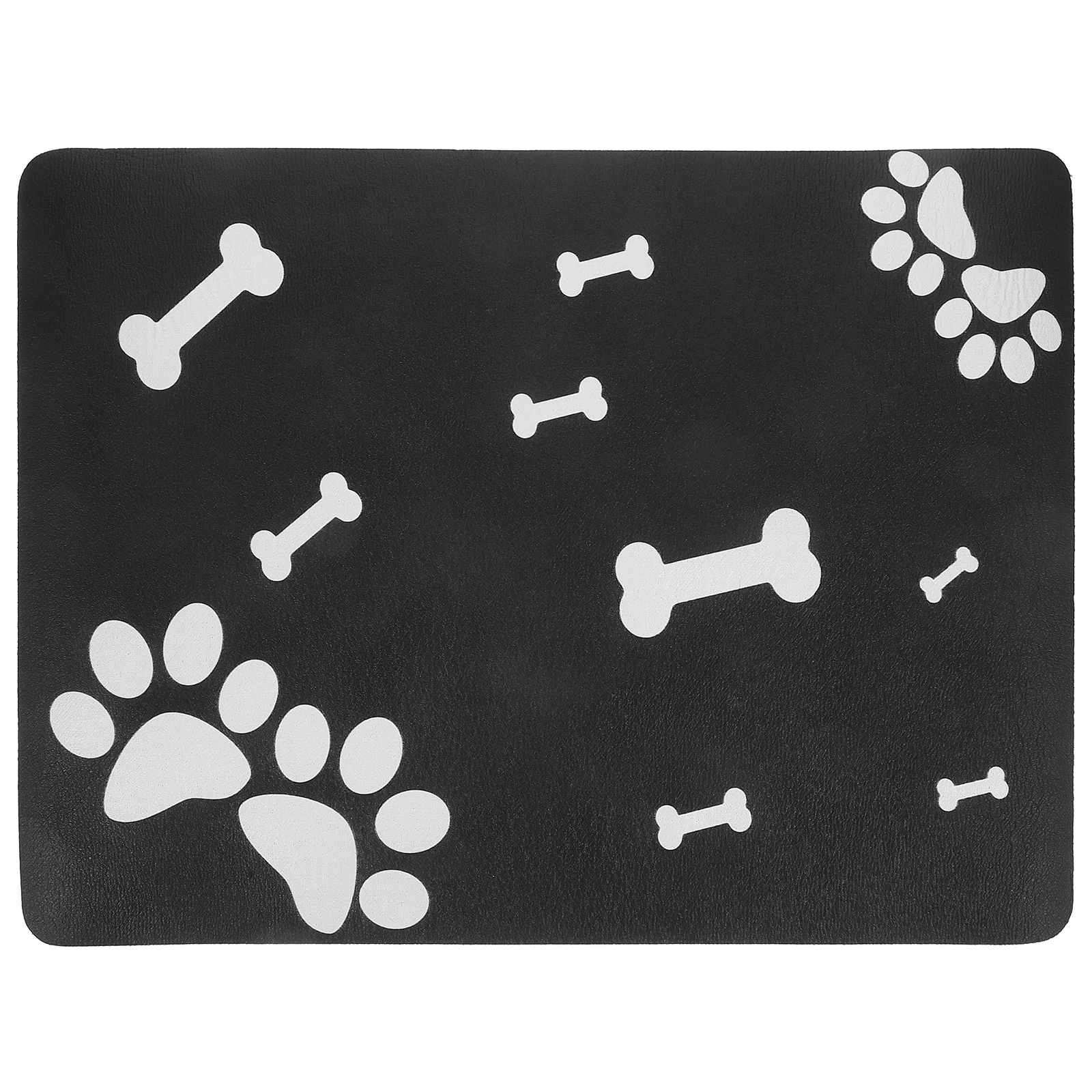 

Absorbent Pet Feeding Mat Spill Proof Lightweight Non-Slip Dog Bowl Mat for Food Water Protection Absorbent Pads for Pets