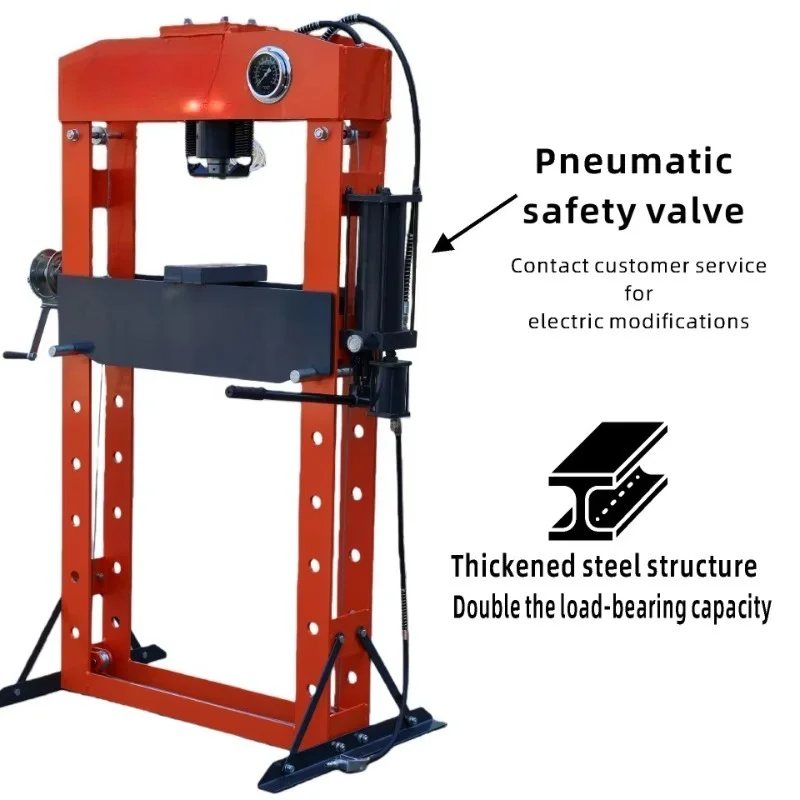 50-Ton hydraulic repairman press, suitable for use in automobile and wheel repair workshops