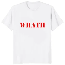 Summer New Arrival Limited WRATH Natural Selection Men T-Shirt Streetwear Short-Sleeve Casual O-Neck T Shirts Hipster Style Tees