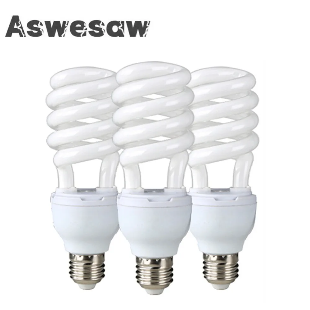 Spiral Light Bulb Energy-saving Lamps Tubes E27 5-45W Retro Decor Lamps Bright Bulbs AC220V LED Lamp Home Decoration Lamp