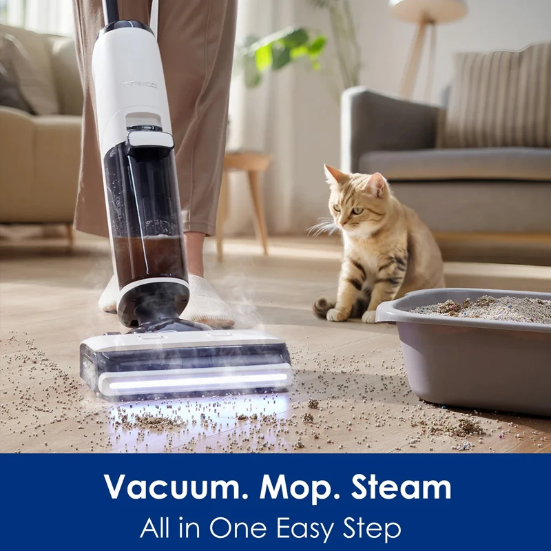 الملحقات الأصلية لـ Tineco FLOOR ONE S7 STEAM خزان المياه الرطب والجاف مكنسة ذكية وغسالة مع أجزاء منظف البخار