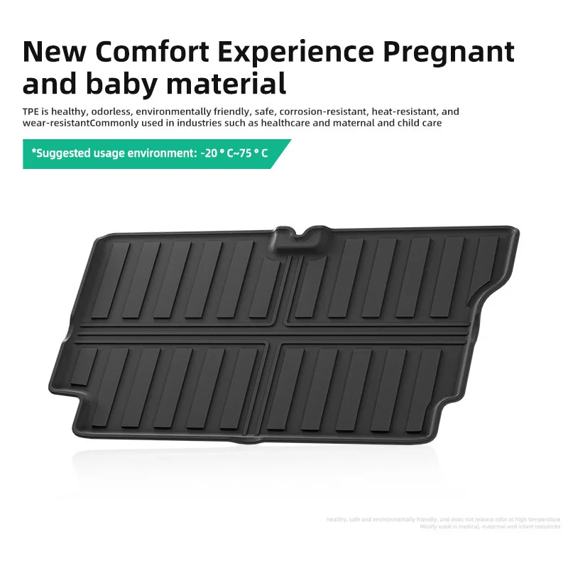 For Suzuki Jimney 2024-2025 compatible 3D rear luggage pad,  waterproof trunk tray protection pad, durable interior accessories