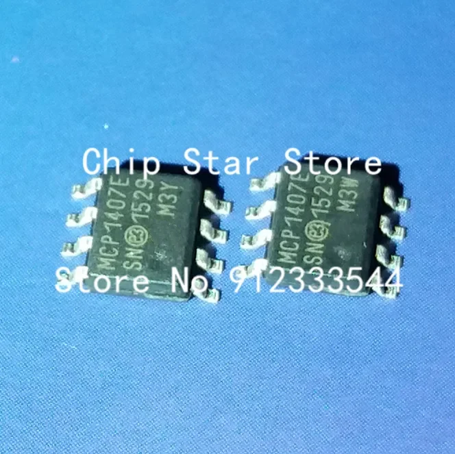 5-100 Uds MCP1407-E/SN MCP1407T-E/SN MCP1407 SOIC8 100% nuevo y Original